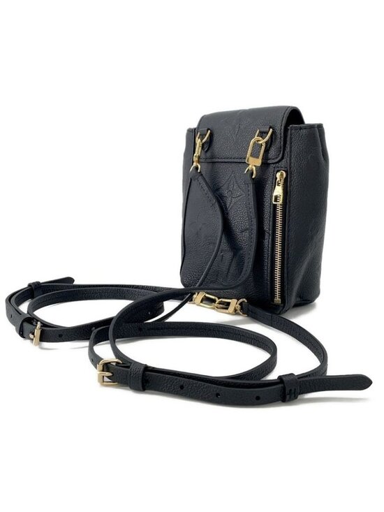 Louis Vuitton Backpack Monogram Empreinte Tiny Noir Black main image 8
